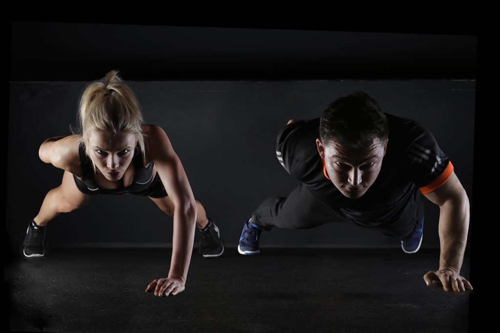 Man, woman, push-ups — Facelift Northern Virginia Brings a Naturally Lifted Look
